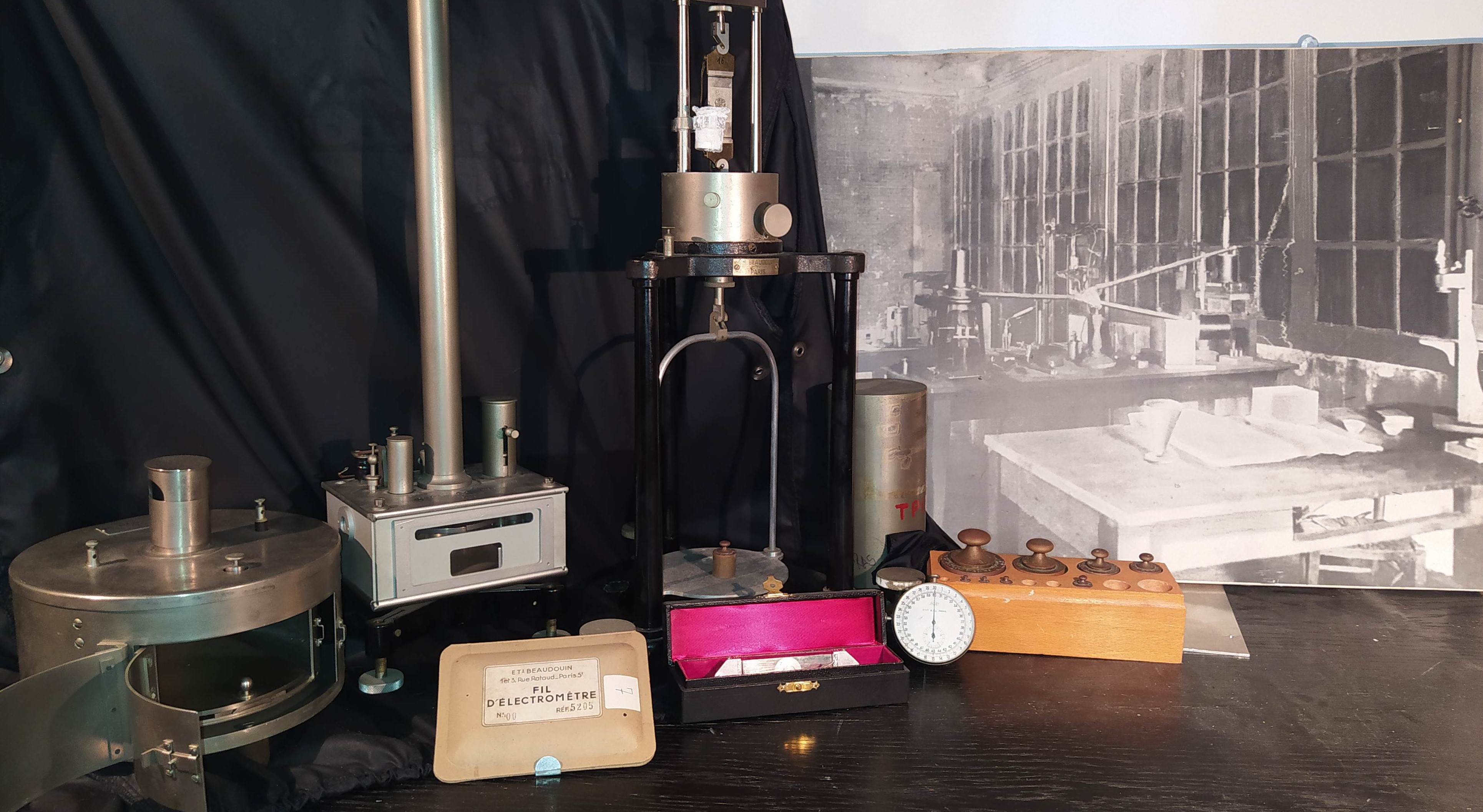photo instruments mesure radioactivité